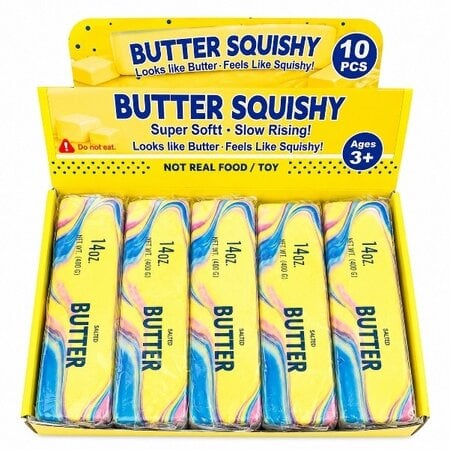 Squeeze Butter Swirl 24x6.5x6.5cm - Available August 20