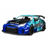 RC Super Racing Car XL - Blue/Light blue 47x22x14cm rechargeable battery