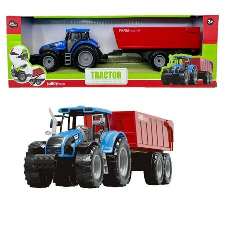 Tractor Dump Truck blue 48cm