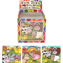 Farm Animals puzzle 25pcs, 3 assorted, 13x12cm