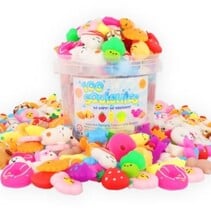 Lucky Dip Squishy 4–5 cm, assorted, 100 pieces