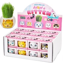 Growing Grass Kit - Cats Animals