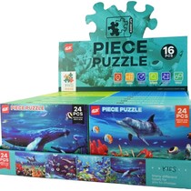 Puzzle Ocean Life 25x18cm ass. in display