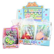 Keyring Fluffy Owl 14cm ass. in luxe box