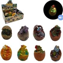 Dino ei met geluid 10cm