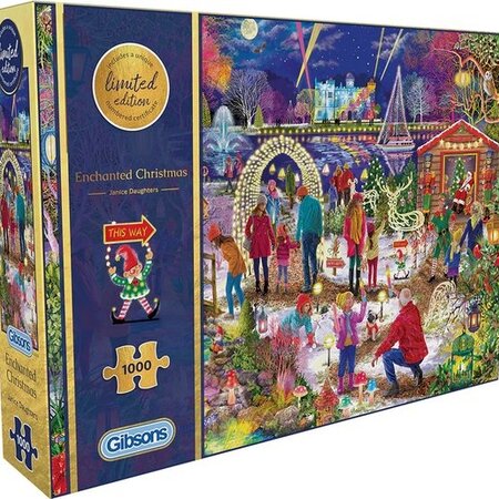 Gibsons puzzel 1.000 stuks - Enchanted Christmas