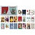 10 kerstkaarten + envelop in box 10x6 stuks - Prettige