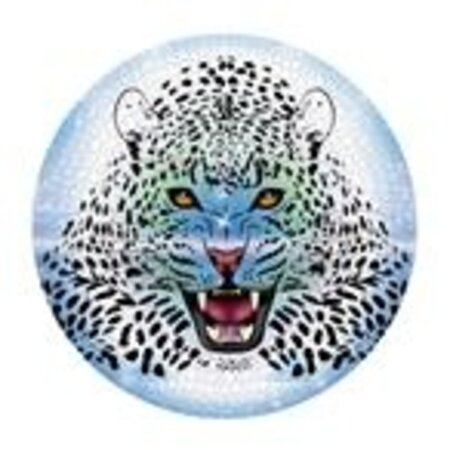 Rundes Puzzle 1.000 Teile – Weißer Tiger