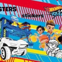 Posters & Stickerboek 51,4x29,5cm - Hot Wheels N
