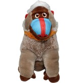 Plüschtier - Affe (Mandrill) 23 cm