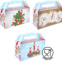 Lebensmittelecht – Weihnachts-Menübox 22,5x9,5x12cm