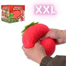 Squeeze XXL - Strawberry/Aardbei 15cm