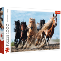 Puzzel 1.000 stuks - Galopperende paarden