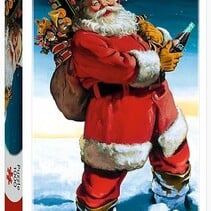 Puzzle 1.000 Pieces - Coca-Cola: Santa Claus in the snow