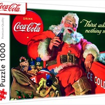Puzzel 1.000 stuks - Coca-Cola: Cadeaus van de Kerstman