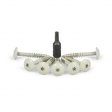 Trespa Schrauben Cremeweiß