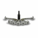 Trespa schroeven Lichtgrijs