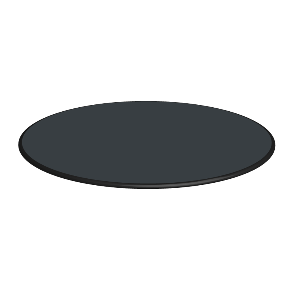 Huismerk HPL tafelblad rond