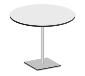 Huismerk HPL tafelblad rond