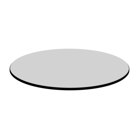 Huismerk HPL tafelblad rond