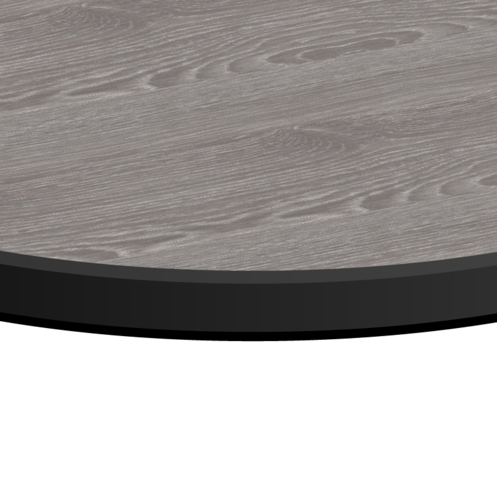 Huismerk HPL tafelblad rond