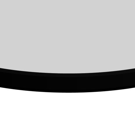 Huismerk HPL tafelblad rond