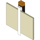 Huismerk Voegafdek / koppel profiel C Huismerk Voegafdek / koppel profiel C