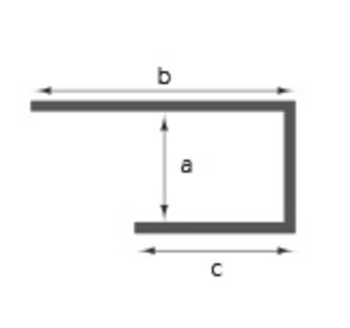 Huismerk Verbindungsprofil H Huismerk Verbindungsprofil H