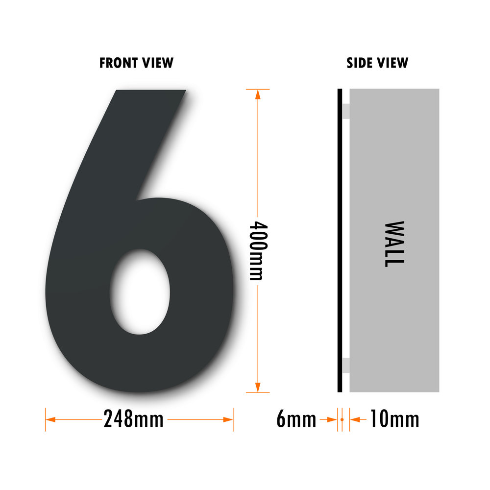 Trespa® Hausnummer Trespa® Hausnummer