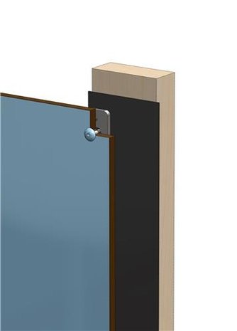 Huismerk Afstandsblokjes voor HPL en Trespa® Huismerk Afstandsblokjes voor HPL en Trespa®