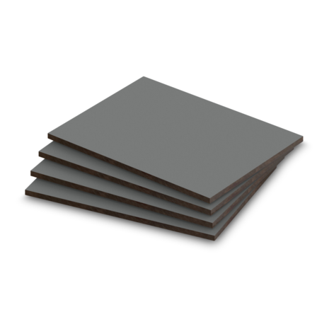 HPL plaat middelgrijs structuur 6mm HPL plaat middelgrijs structuur 6mm