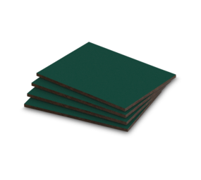 HPL plaat donkergroen structuur 6mm