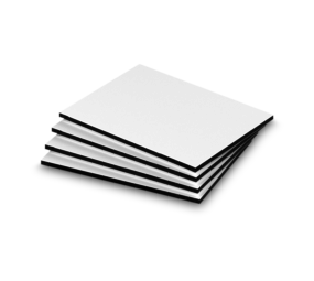 Dibond alupanel wit glad 6mm