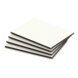 Boeistroken 244x24cm wit glad 4mm Boeistroken 244x24cm wit glad 4mm