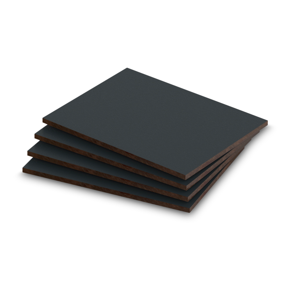 HPL Platte Anthrazitgrau Struktur 3mm
