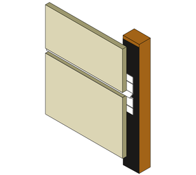 Huismerk V-Nut Profil B - 70mm