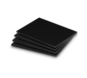 Dibond alupanel zwart glad 3mm