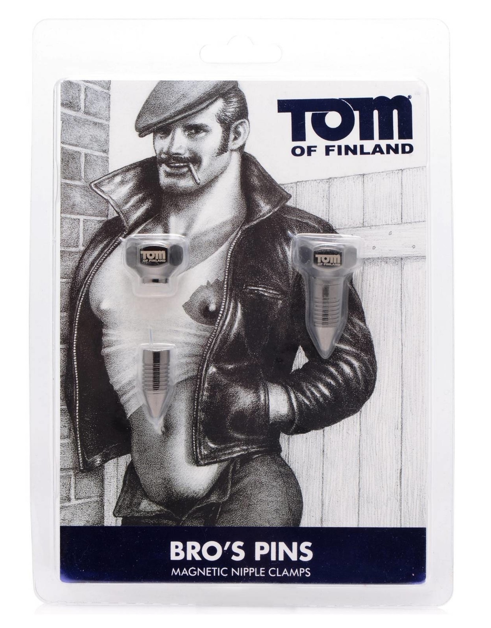 Tom of Finland Tom of Finland Bros Pins Magnetic Nippelklammern