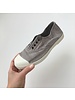 NATURAL WORLD - eco sneakers dames - 100% biologisch katoen/100% natuur rubber - stone washed licht grijs