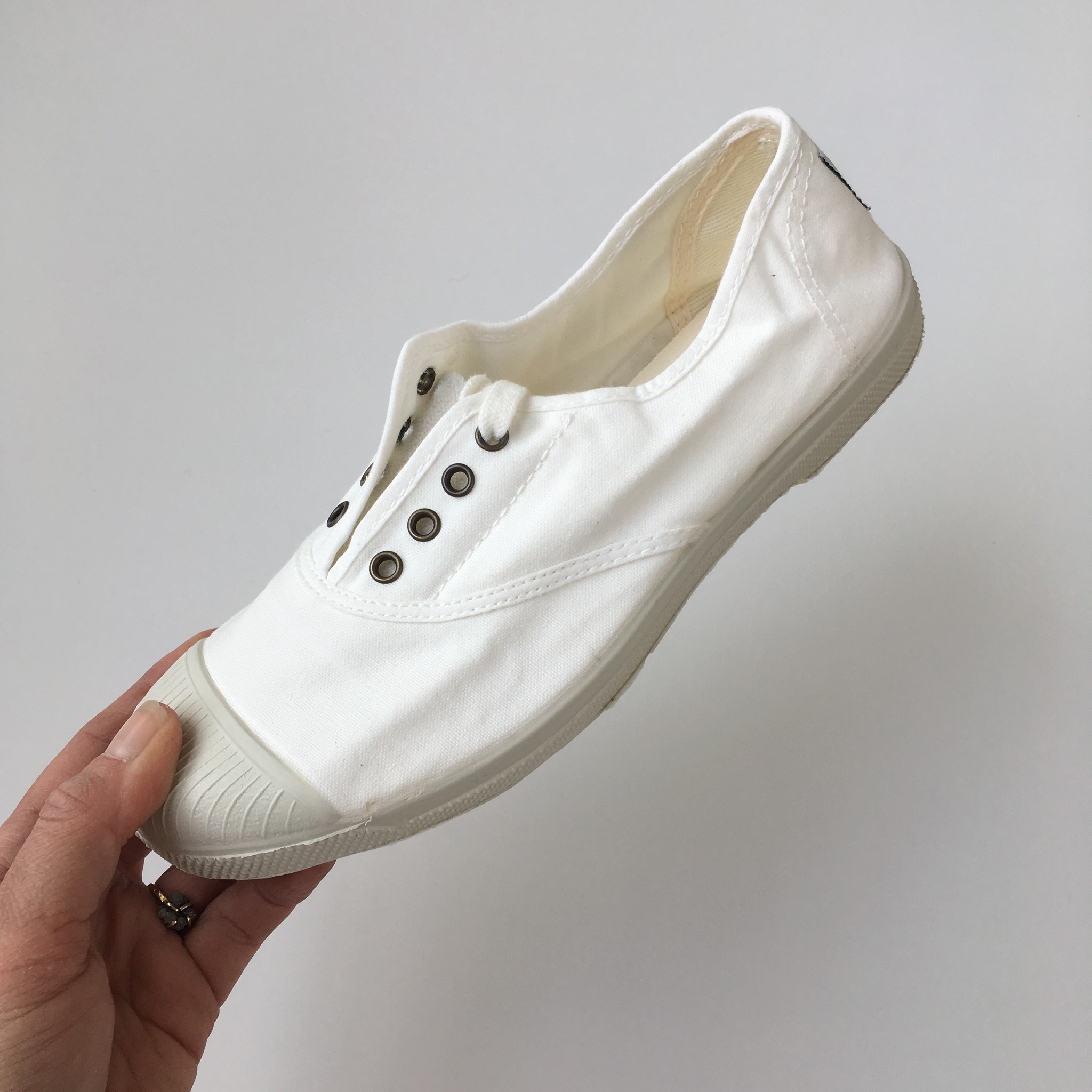 Natural World vegan eco sneakers dames, retro tennis style wit - Truly  Wooly Kids - duurzame babykleding \u0026 kinderkleding
