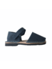 Pons  leather avarca sandal child BOSQUE - navy blue - 22 to 25