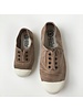 NATURAL WORLD eco kinder sneakers OLD LAVANDA - biologisch katoen - stone washed beige - 21 tm 34