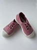 NATURAL WORLD eco kinder sneakers LAVANDA - biologisch katoen  - oud roze - 21 tm 34