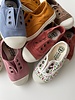 NATURAL WORLD eco kids sneakers LAVANDA - organic cotton  - vintage pink - 21 tm 34