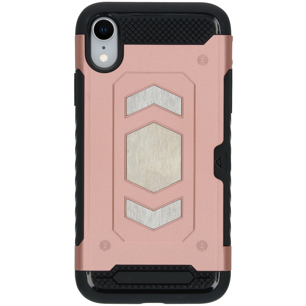 Apple Xtreme Backcover mit Kartenfach Roségold für das iPhone Xr