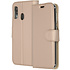 Accezz TPU Booklet Gold für das Samsung Galaxy A20e Accezz TPU Booklet Gold für das Samsung Galaxy A20e