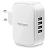 Spigen SteadiBoost 4x USB Wall Charger - Weiß Spigen SteadiBoost 4x USB Wall Charger - Weiß