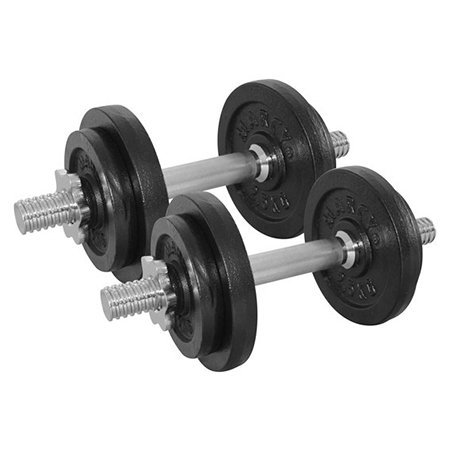 Tunturi Dummbelset 20kg - with shutters