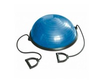 Half balance ball with elastic