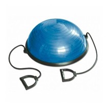 Half balance ball with elastic